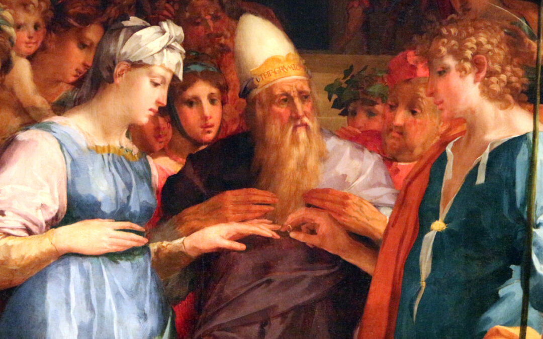 Rosso Fiorentino, Sposalizio della Vergine, San Lorenzo