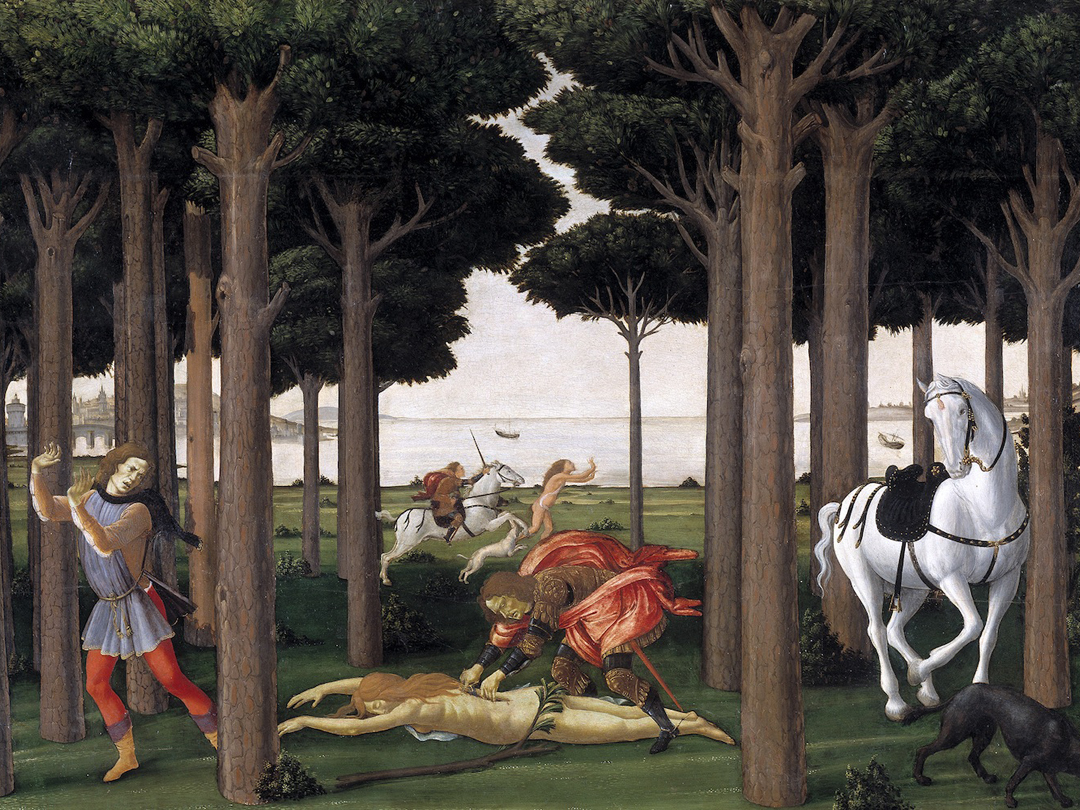 Botticelli, Nastagio degli Onesti