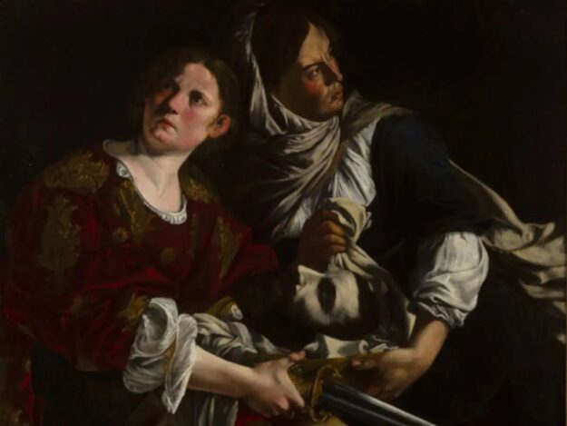 Giuditta e la sua serva con la testa di Oloferne, dipinto di Artemisia Gentileschi del 1640 circa